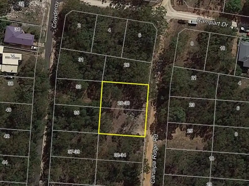 Main view of Homely land listing, 28-30 Canaipa Ridge Road, Russell Island QLD 4184