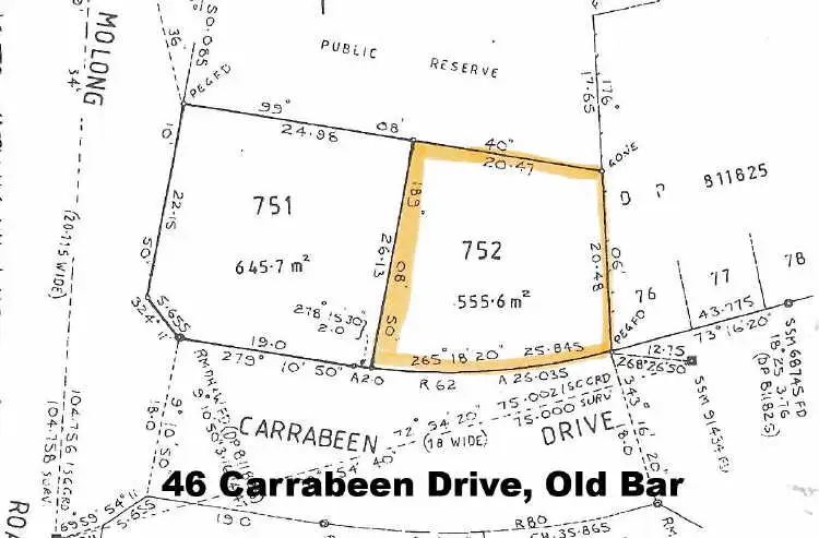 Third view of Homely land listing, 46 Carrabeen Drive, Old Bar NSW 2430