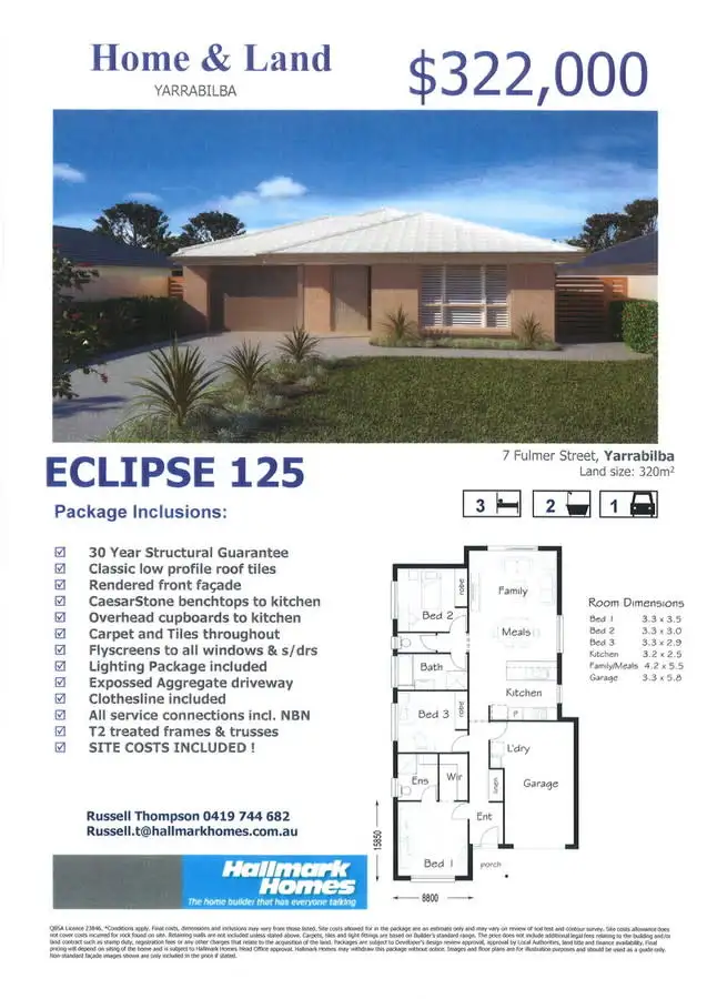 Third view of Homely land listing, 7 Fulmer Street, Yarrabilba QLD 4207