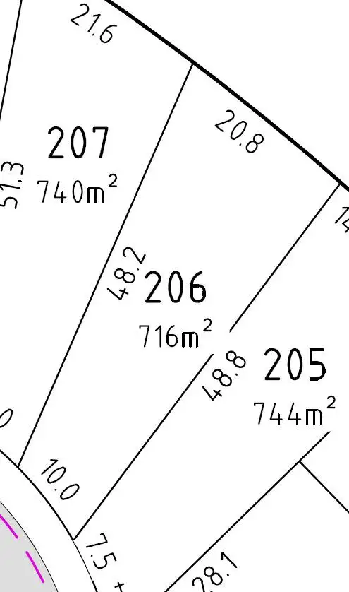 Main view of Homely land listing, Lot 206 Rovere Drive, Coffs Harbour NSW 2450