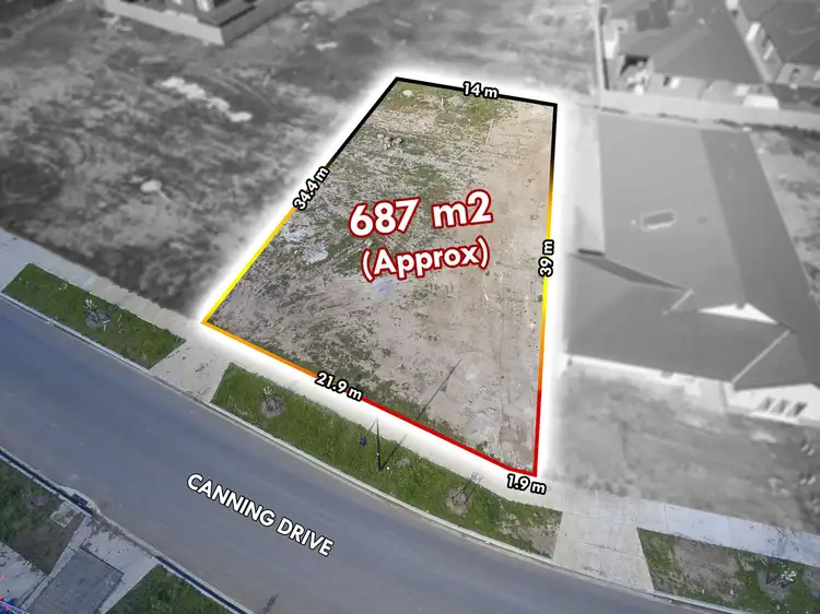 Main view of Homely land listing, Lot 1716 ( Canning Drive, Mickleham VIC 3064
