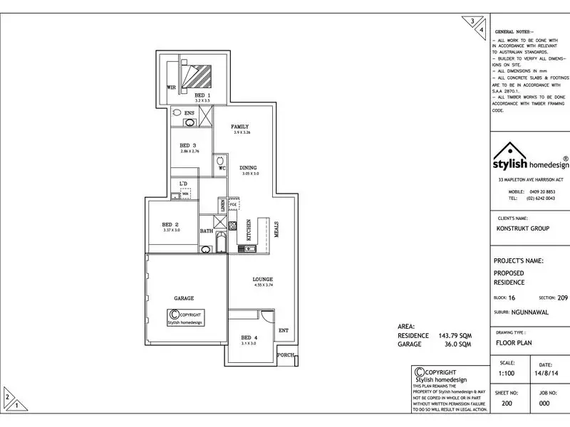 Main view of Homely house listing, Block 19 Section 209, Ngunnawal ACT 2913