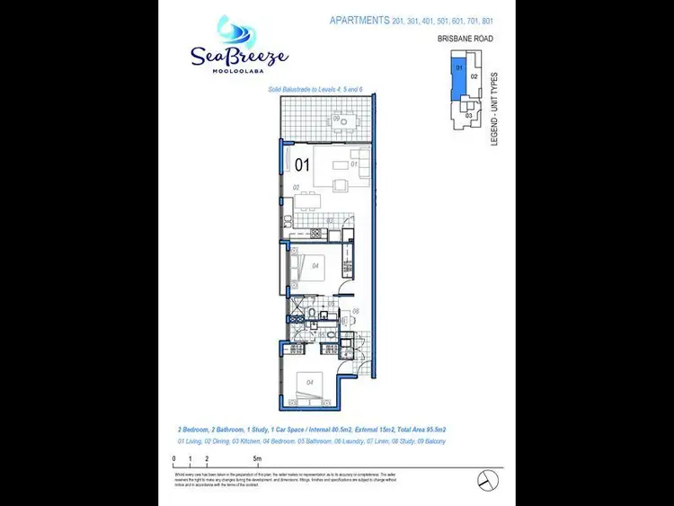 Third view of Homely unit listing, Unit 502/24 Brisbane Road, Mooloolaba QLD 4557
