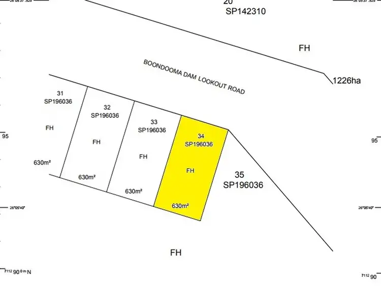 Third view of Homely land listing, 2 (Lot 34) Boondooma Dam Lookout Road, Okeden QLD 4613