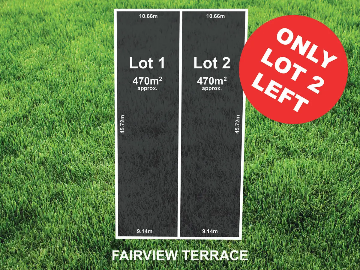 Main view of Homely land listing, Lot 2, 42 Fairview Terrace, Clearview SA 5085