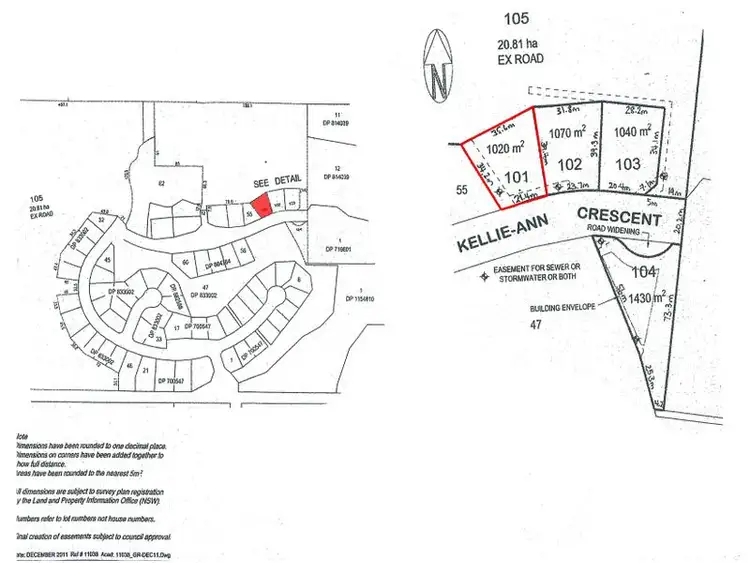 Second view of Homely land listing, Lot 101 Kellie-Ann Crescent, Lennox Head NSW 2478