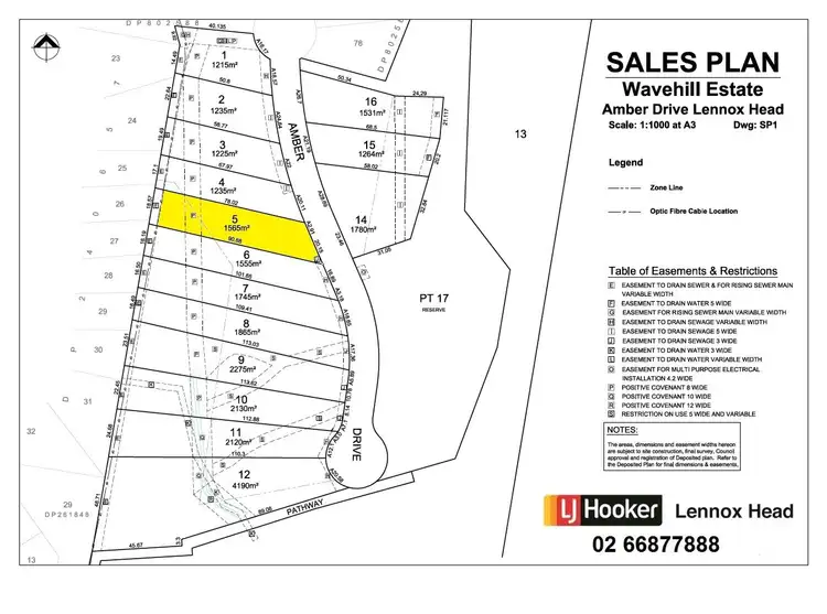 Second view of Homely land listing, Lot 5 Amber Drive, Lennox Head NSW 2478