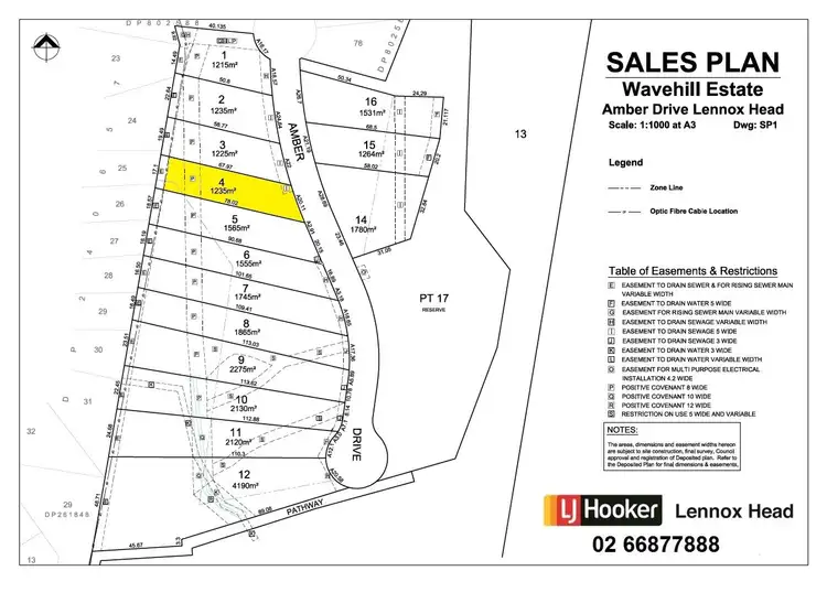 Second view of Homely land listing, Lot 4 Amber Drive, Lennox Head NSW 2478