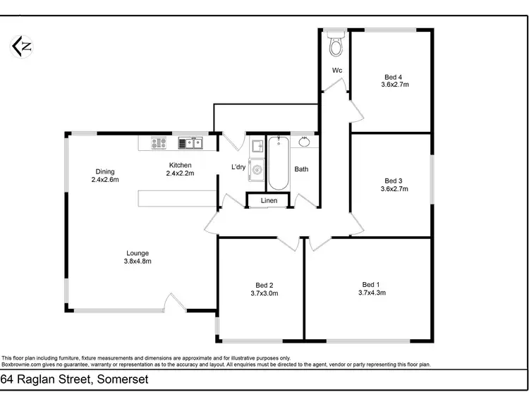 Third view of Homely house listing, 64 Raglan Street, Somerset TAS 7322