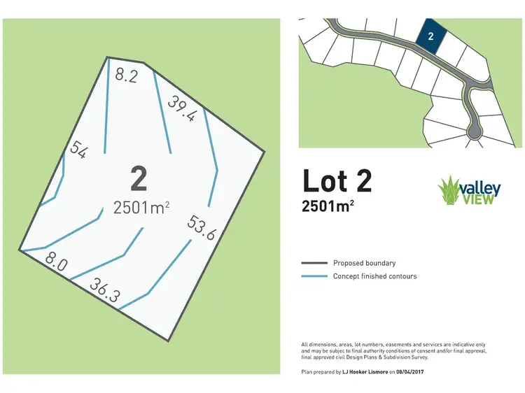 Main view of Homely land listing, Lot 2 Valley View Estate, Richmond Hill Rd, Goonellabah NSW 2480