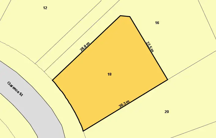 Second view of Homely land listing, 18 Clarence Street, Long Beach NSW 2536