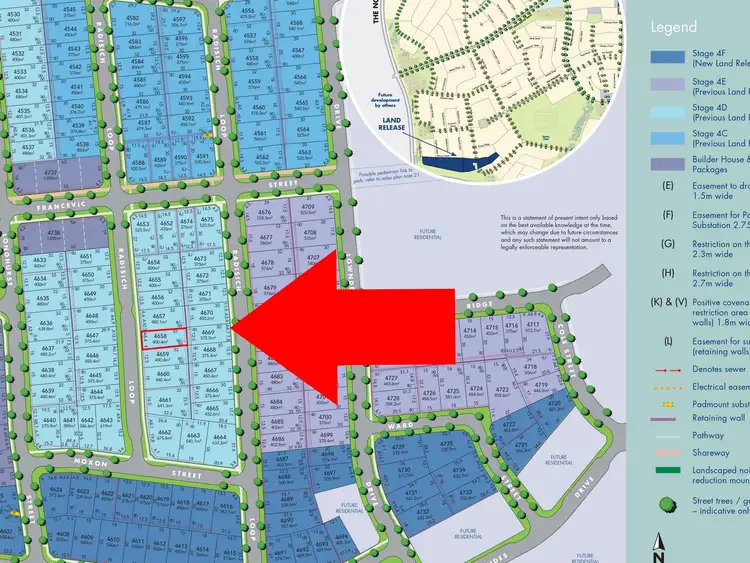 Fifth view of Homely land listing, Lot 4658/65 Radisich Loop, Oran Park NSW 2570
