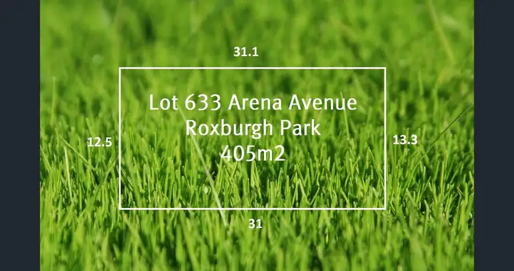 Lot 633 Arena Avenue, Roxburgh Park VIC 3064