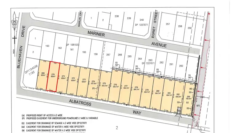 Main view of Homely land listing, Lot 270 Albataross Way, Old Bar NSW 2430