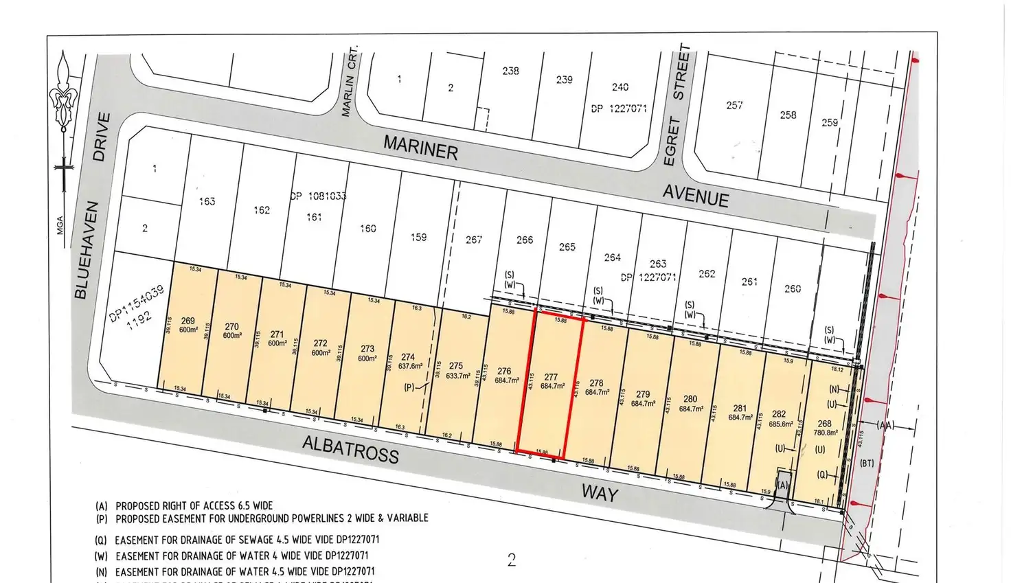 Main view of Homely land listing, Lot 277 Albatross Way, Old Bar NSW 2430