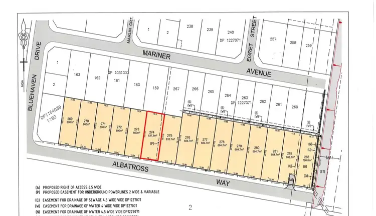 Main view of Homely land listing, Lot 274 Albatross Way, Old Bar NSW 2430