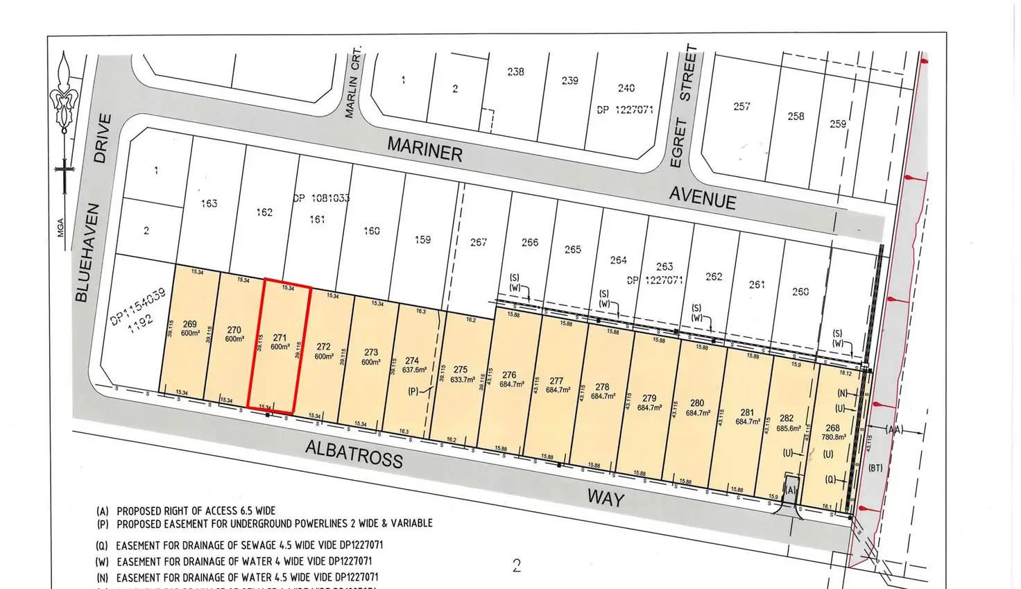 Main view of Homely land listing, Lot 271 Albatross Way, Old Bar NSW 2430