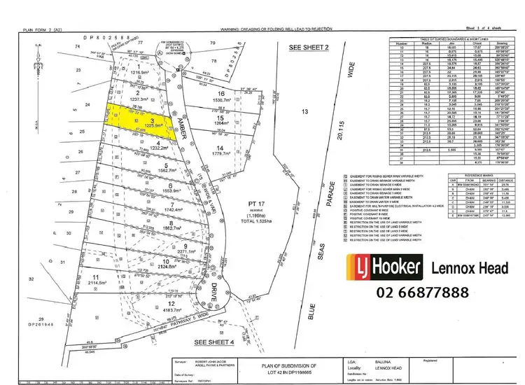Second view of Homely land listing, Lot 3 Amber Drive, Lennox Head NSW 2478