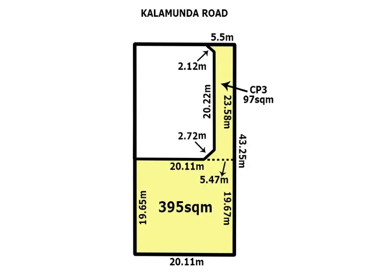 Second view of Homely land listing, 527A Kalamunda Road, High Wycombe WA 6057