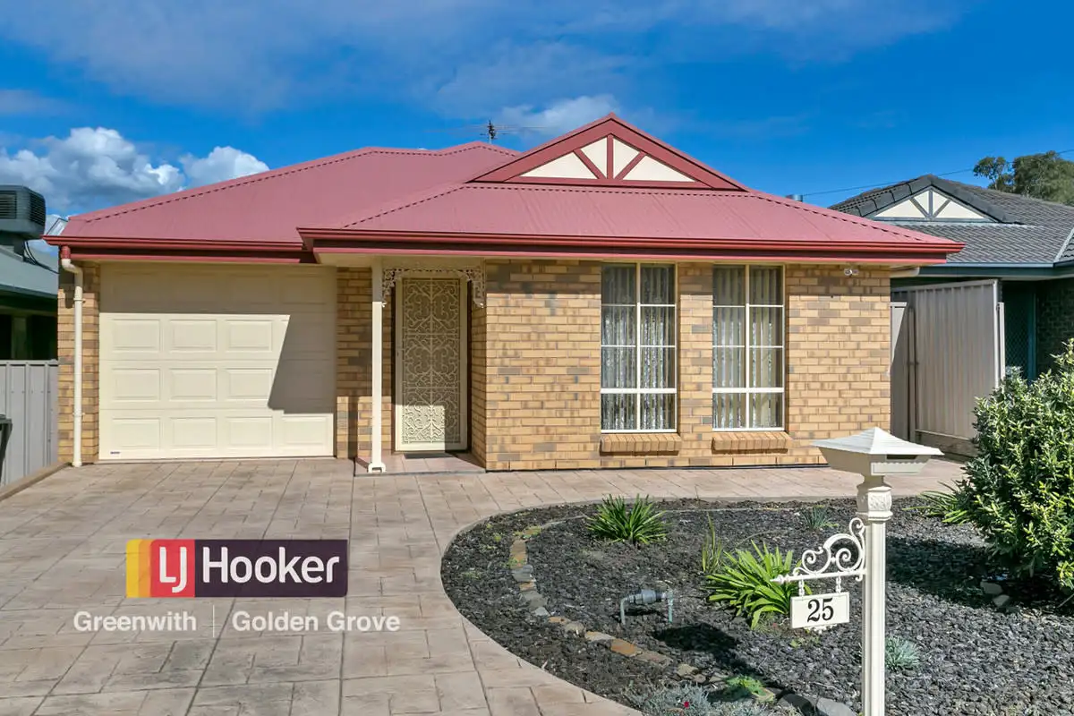 Main view of Homely house listing, 25 Jacaranda Grove, Golden Grove SA 5125
