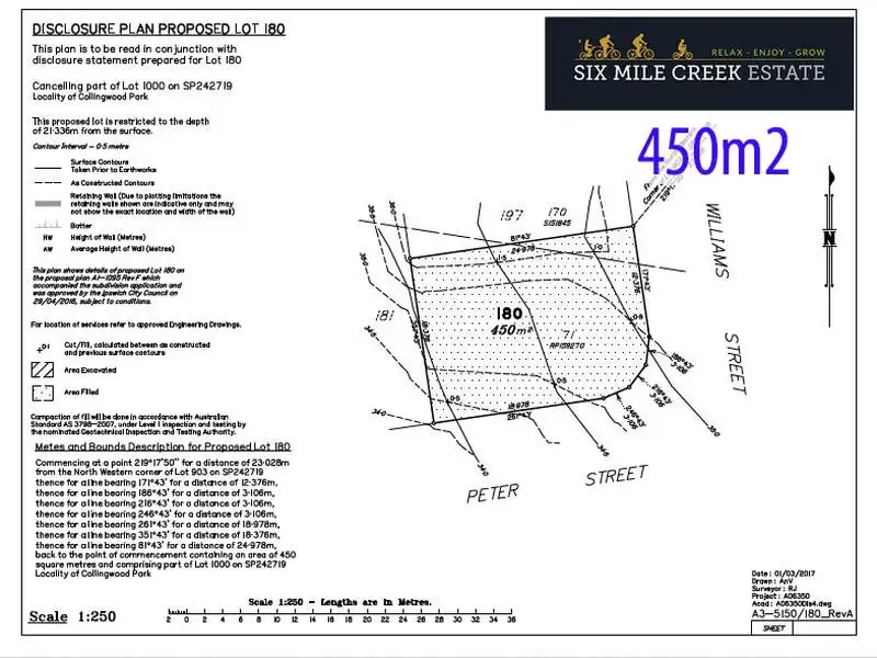 Main view of Homely land listing, 180 Williams Street, Collingwood Park QLD 4301