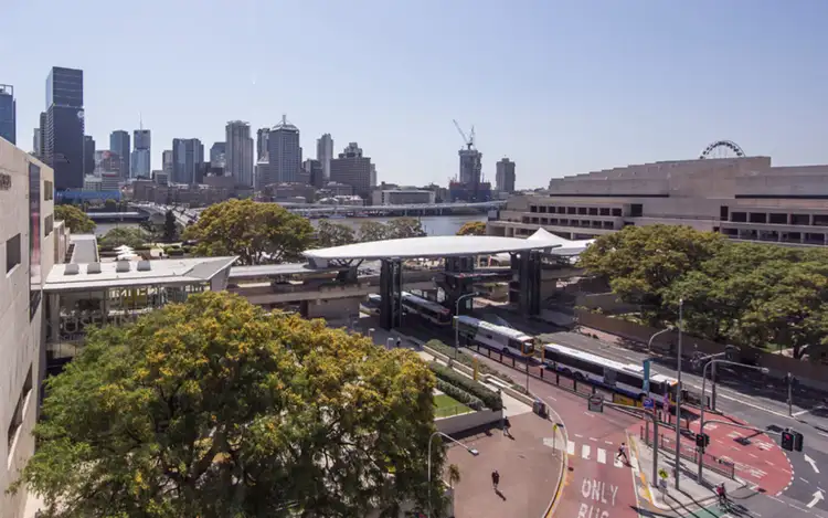 Second view of Homely apartment listing, 802/77 Grey Street, South Brisbane QLD 4101