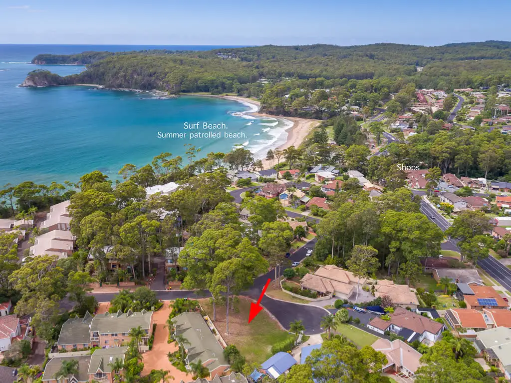Main view of Homely land listing, 1 Edgewood Court, Denhams Beach NSW 2536