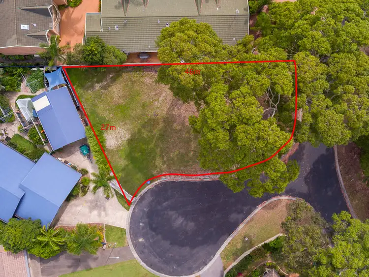 Second view of Homely land listing, 1 Edgewood Court, Denhams Beach NSW 2536