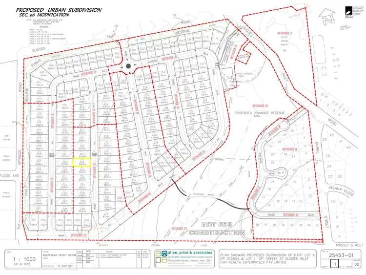 Fifth view of Homely land listing, Lot 324 Bexhill Avenue, Sussex Inlet NSW 2540