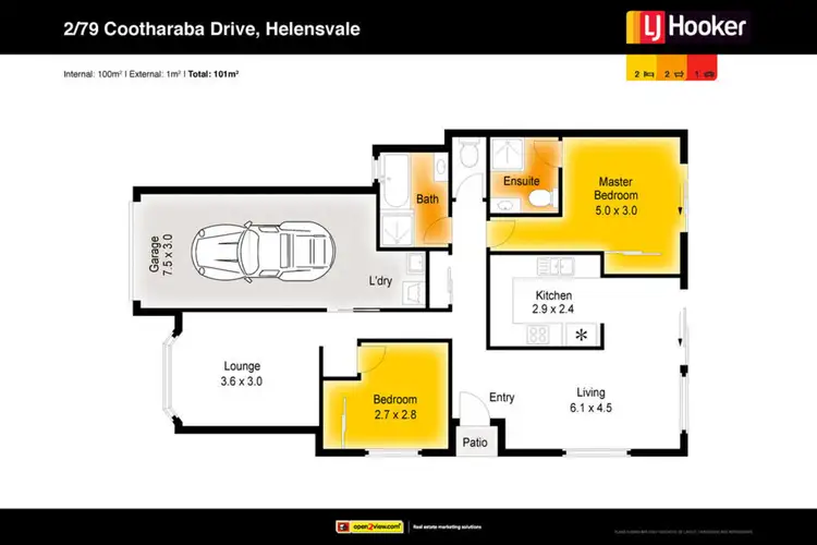 Fifth view of Homely semi-detached listing, 2/79 Cootharaba Drive, Helensvale QLD 4212