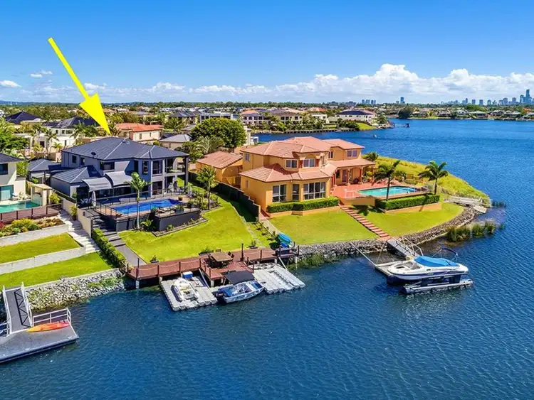 Second view of Homely house listing, 1 Trimaran Place, Clear Island Waters QLD 4226