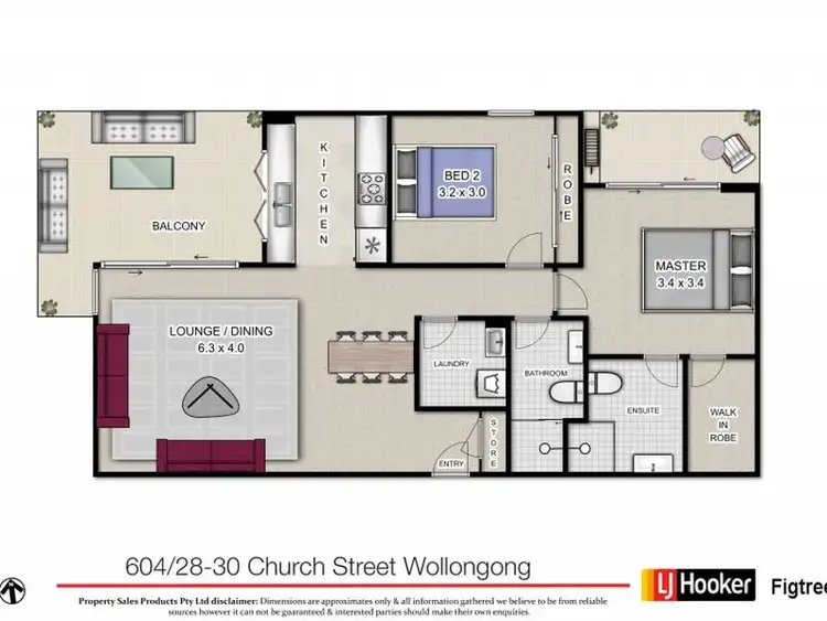 Seventh view of Homely unit listing, 604/28-30 Church Street, Wollongong NSW 2500