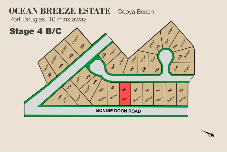 Main view of Homely land listing, Lot 98 Julaji Close, Bonnie Doon QLD 4873