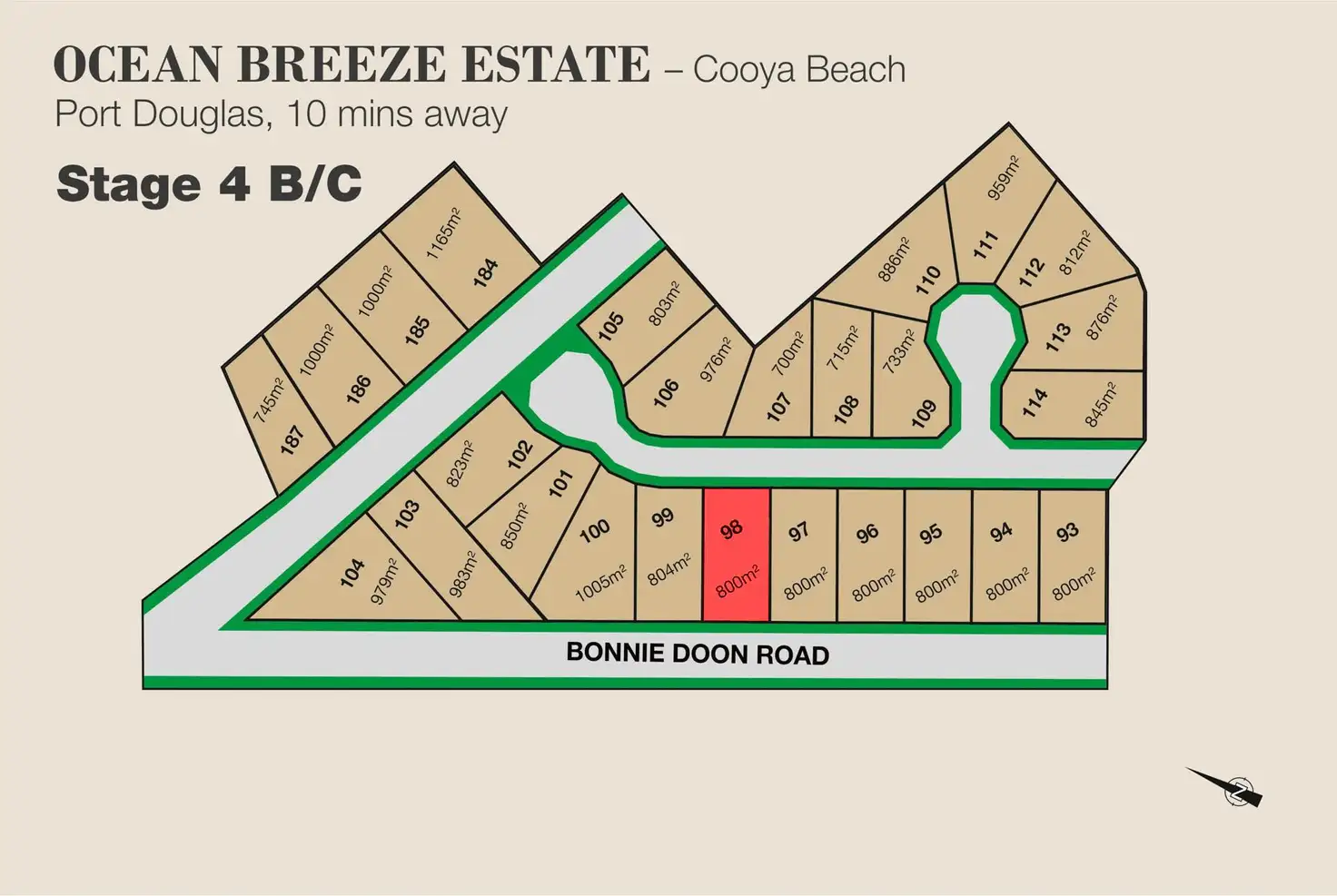 Main view of Homely land listing, Lot 98 Julaji Close, Bonnie Doon QLD 4873