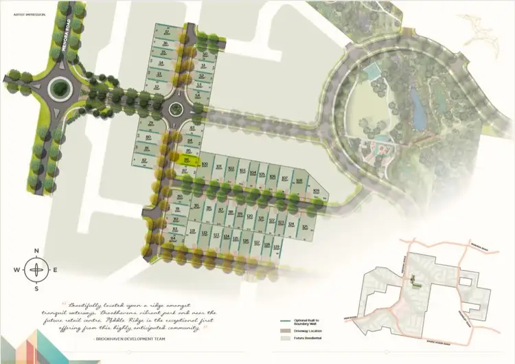 Third view of Homely land listing, 8 Feathertail Street, Bahrs Scrub QLD 4207