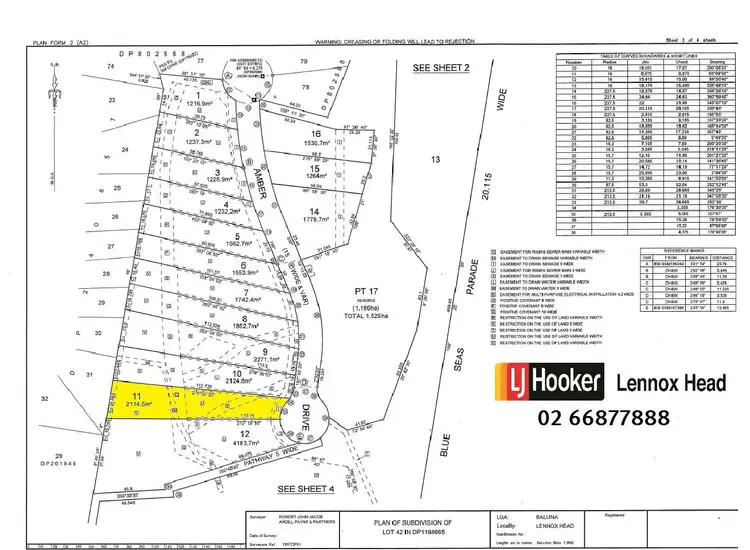 Second view of Homely land listing, Lot 11 Amber Drive, Lennox Head NSW 2478