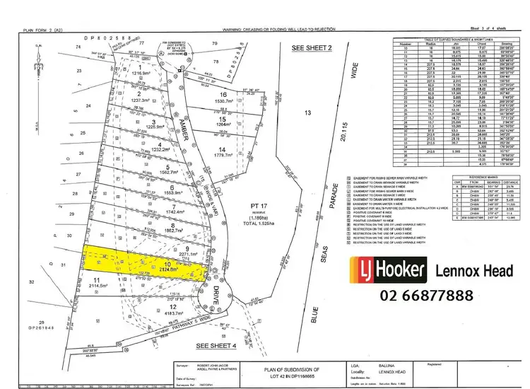 Second view of Homely land listing, Lot 10 Amber Drive, Lennox Head NSW 2478