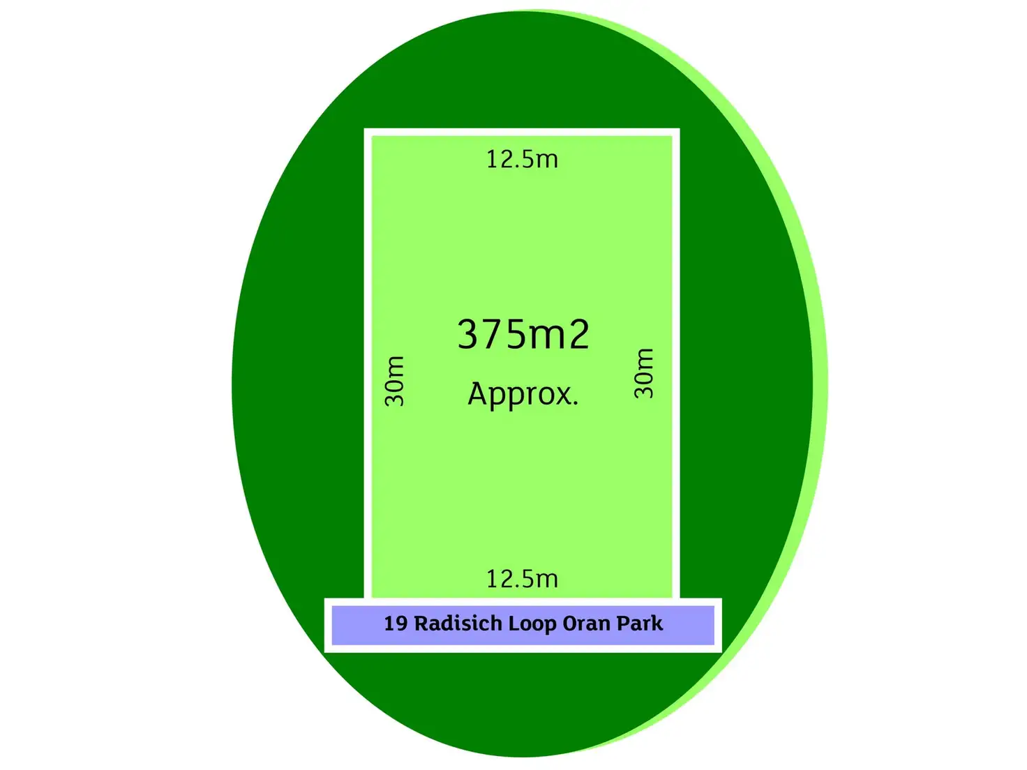 Main view of Homely land listing, 19 Radisich Loop, Oran Park NSW 2570