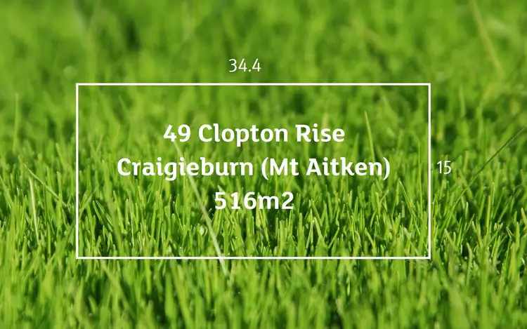 Third view of Homely land listing, 49 Clopton Rise, Craigieburn VIC 3064