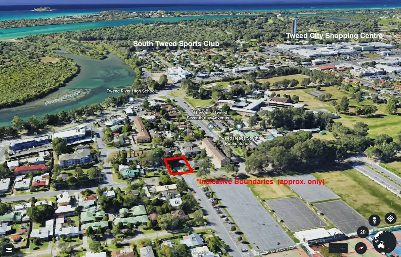 Main view of Homely semi-detached listing, 6 Oxley Street, Tweed Heads South NSW 2486
