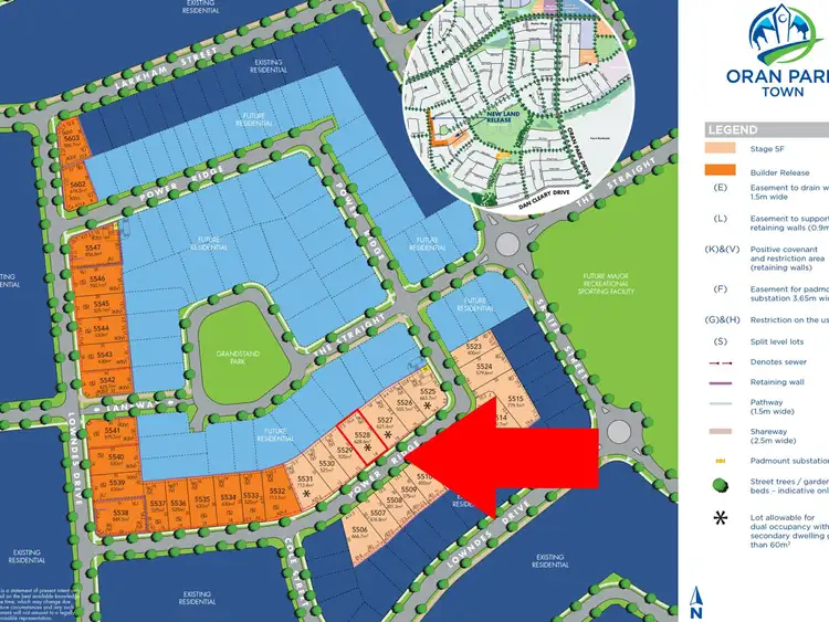 Second view of Homely land listing, Lot 5528 Power Ridge, Oran Park NSW 2570