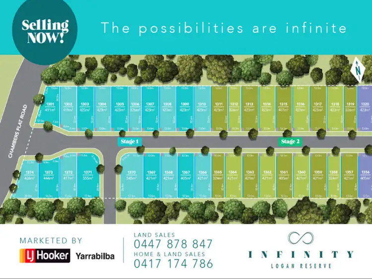 Third view of Homely land listing, Lot 1308/366 Chambers Flat Road, Logan Reserve QLD 4133