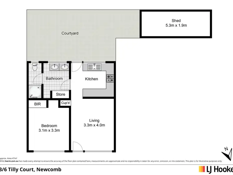 Seventh view of Homely house listing, Unit 3/6 Tilly Court, Newcomb VIC 3219