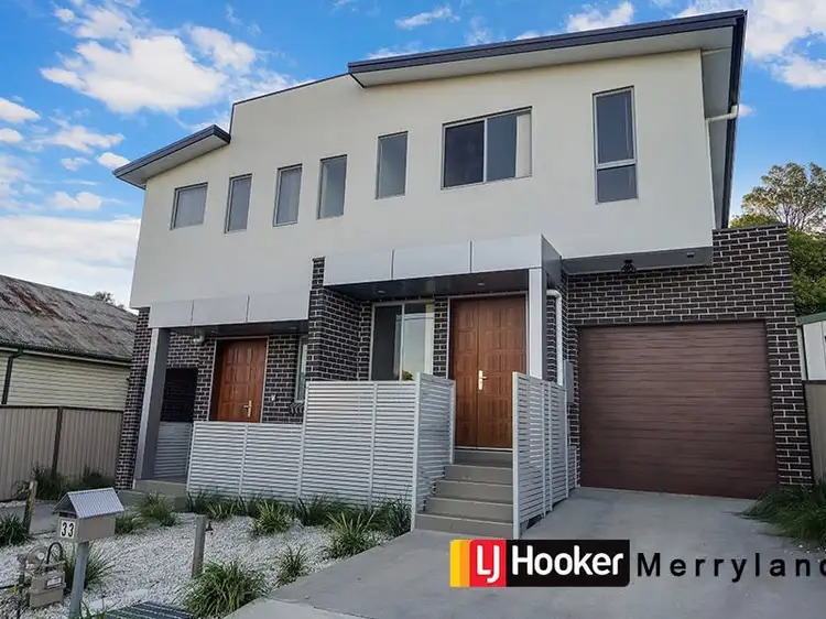 Main view of Homely semi-detached listing, 33 Bangor Street, Guildford NSW 2161
