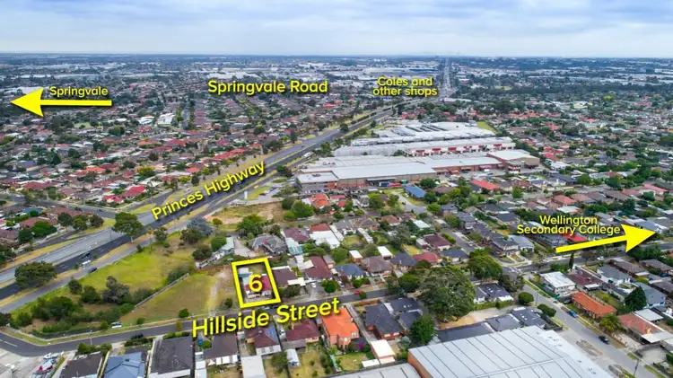 Second view of Homely house listing, 6 Hillside street, Springvale VIC 3171