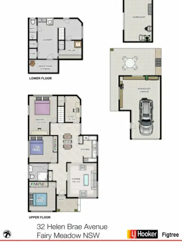Fifth view of Homely house listing, 32 Helen brae Avenue, Fairy Meadow NSW 2519