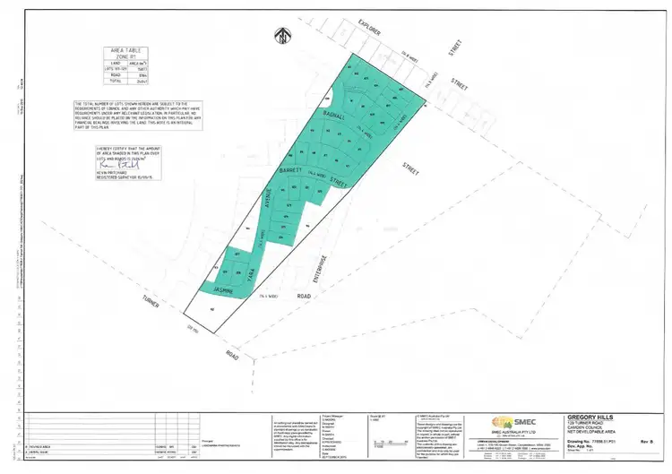 Main view of Homely land listing, Lot 91-100 Turner Road, Gregory Hills NSW 2557