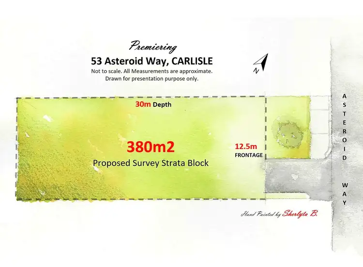 Main view of Homely land listing, 53 Asteroid Way, Carlisle WA 6101