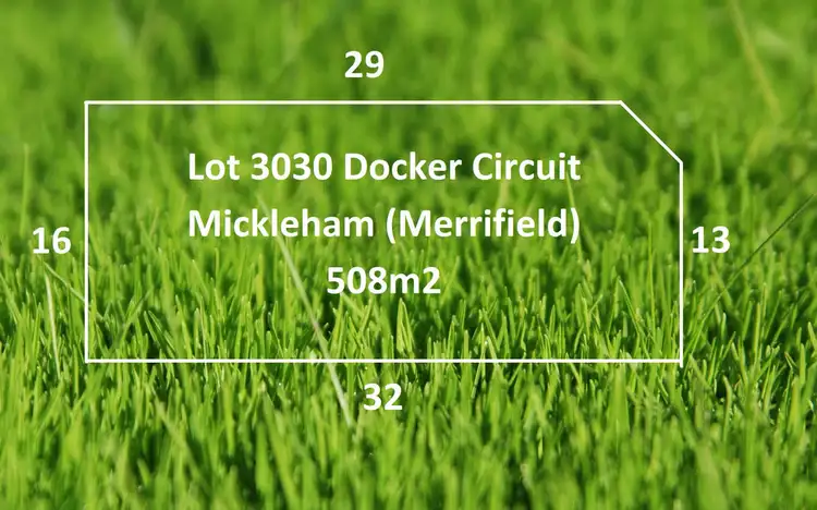 Main view of Homely land listing, Lot 3030/ Docker Circuit, Mickleham VIC 3064