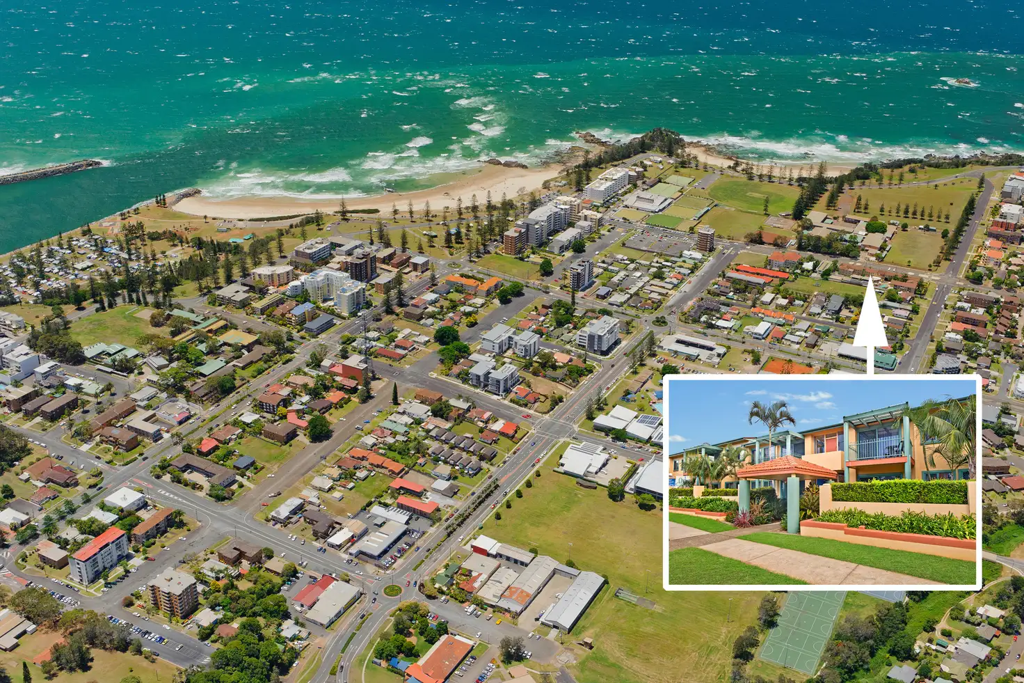 Main view of Homely unit listing, 8/25-35 Owen Street, Port Macquarie NSW 2444